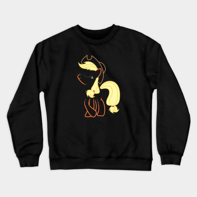 Apple Jack Crewneck Sweatshirt by Hyper Dash